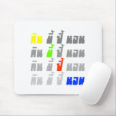 食べウンチブームスリープ★タイ語★ マウスパッド (マウス)