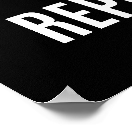 食べエクササイズ睡眠リピートやる気を起こさせる引用文 ポスター (角)