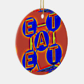 食べオーナメント セラミックオーナメント (右)