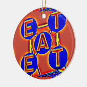 食べオーナメント セラミックオーナメント (左)