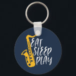 食べカッコいい遊Sleep Saxphone Player Jazz Music キーホルダー<br><div class="desc">ヴィンテージバンドやシンフォニーのヴァイオリンやサックス遊フォンのためのレトロなオーケストラやジャズ音楽ファンデザイン。ザックスカッコいいホニスト、バイオリニスト、ミュージシャンおよびアーティストのためのジャズの商品。そしおもしろいてユーモアのある、ヴァイオリンやサックスの先生、オーケストラのファン、音楽を愛する人のための音楽パン。お土産、素晴らしクリスマスプレゼント、家族や友人のための誕生日プレゼント。</div>