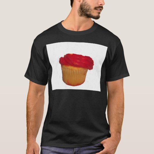 食べカップケーキ Tシャツ (正面)