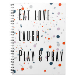 食べカラフル祈愛笑いノート ノートブック