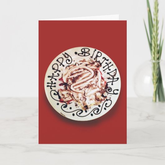 食べケーキ カード (正面)
