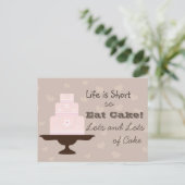 食べケーキ！ ポストカード (スタンド正面)