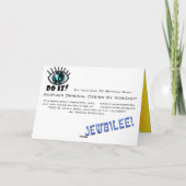 食べケー#2 (誕生日カード) カード (裏面)