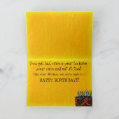 食べケー#2 (誕生日カード) カード (内部)