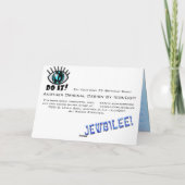 食べケー#3 (誕生日カード) カード (裏面)