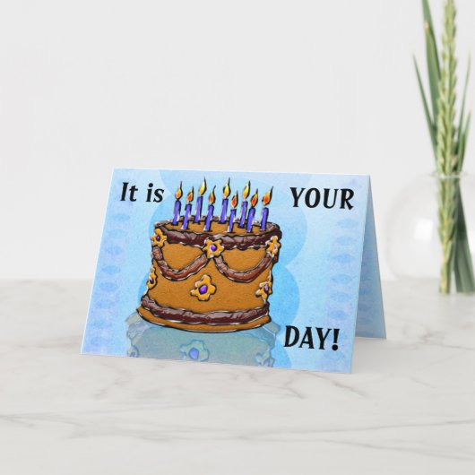 食べケー#3 (誕生日カード) カード (正面)