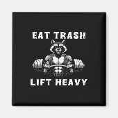 食べゴミ持ち上げ重いラグーン持ち上げジムフィットネスwo マグネット (正面)