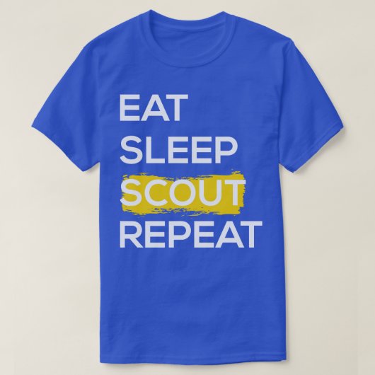食べスカウトIIスリープ Tシャツ (デザイン正面)
