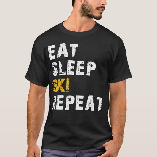 食べスキー Tシャツ (正面)