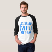 食べストイの繰り返し Tシャツ (正面フル)