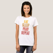 食べスプの繰り祈返し Tシャツ (正面フル)