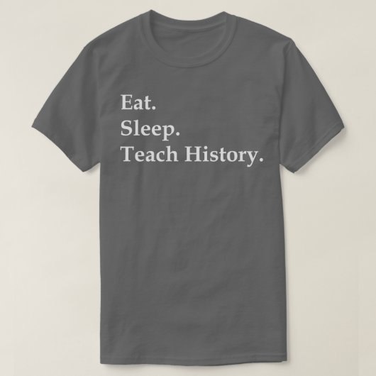 食べスプ教え履歴 Tシャツ (デザイン正面)