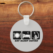 食べスプ・ギター キーホルダー (正面)