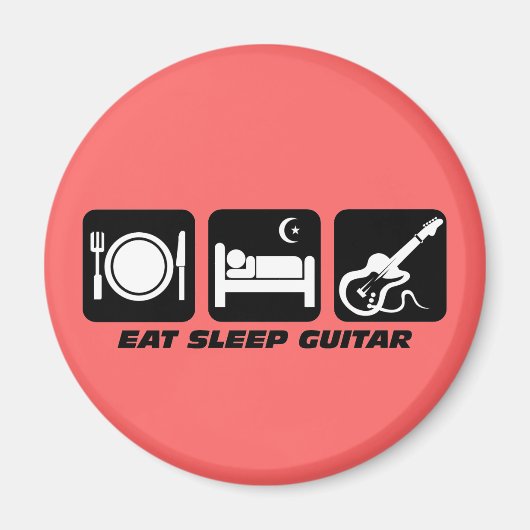 食べスプ・ギター マグネット (正面)