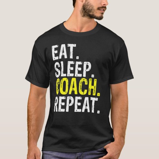 食べスリーコーチリピート Tシャツ (正面)
