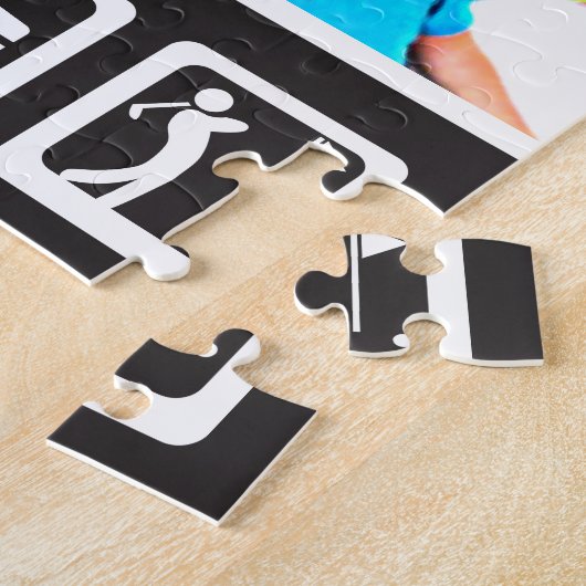 食べスリーゴルフ ジグソーパズル (側面)