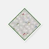 食べスリーゴルフ スタンダードカクテルナプキン (角)