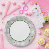 食べスリーゴルフ ペーパープレート (パーティー)