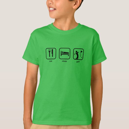 食べスリーゴルフ Tシャツ (正面)