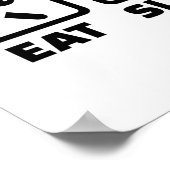 食べスリーブール ポスター (角)