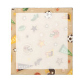 食べスリープウォッチスポーツ ノートパッド (正面)