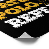 食べスリープウォーターポロリピート ポスター (角)