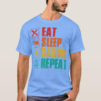 食べスリープカジノリピート Tシャツ