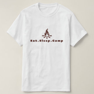 食べスリープキャンプ Tシャツ