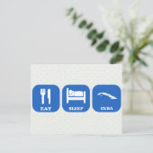 食べスリープキューバ ポストカード (スタンド正面)