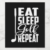 食べスリープゴルフリピート ワインラベル (シングルラベル)