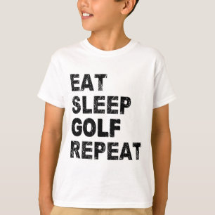 食べスリープゴルフリピート Tシャツ