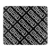 食べスリープゴルフロッジデコール カッティングボード (正面)