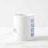 食べスリープストップゴール コーヒーマグカップ (中央)