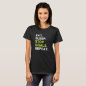 食べスリープストップゴール Tシャツ (正面フル)