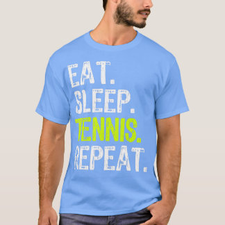 食べスリープテニス選手の恋人おもしろい Tシャツ