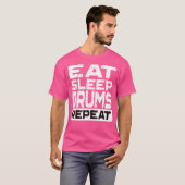 食べスリープドラム Tシャツ (正面フル)