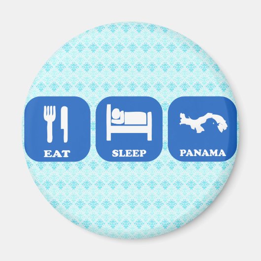 食べスリープパナマ マグネット (正面)