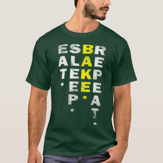 食べスリープベークリピートおもしろいベーキングベーカリー Tシャツ