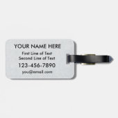 食べスリープホッケーカスタマイズ可能な荷物タグ ラゲッジタグ (裏面横)