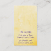 食べスリープホッケー遊カスタマイズ可能な名刺 名刺 (裏面)