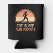 食べスリープリポートレトロアスリートマラソン 缶クーラー (正面)