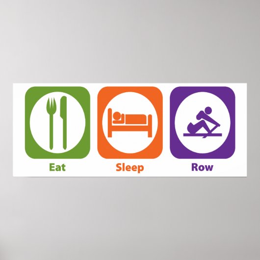 食べスリープ ポスター (正面)