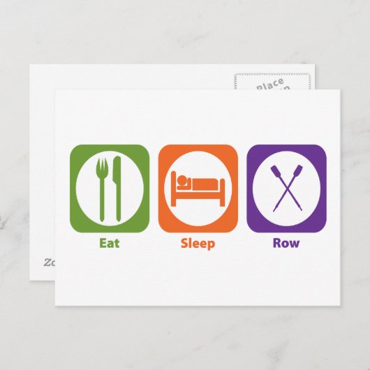 食べスリープ ポストカード (正面/裏面)
