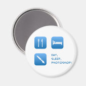 食べスリープ， Photoshop マグネット (正面/裏面)