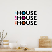 食べスリーライブハウス ポスター (キッチン)