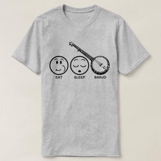 食べスリー万丈 Tシャツ (デザイン正面)