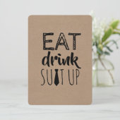 食べスーツを着おもしろいる 招待状 (スタンド正面)